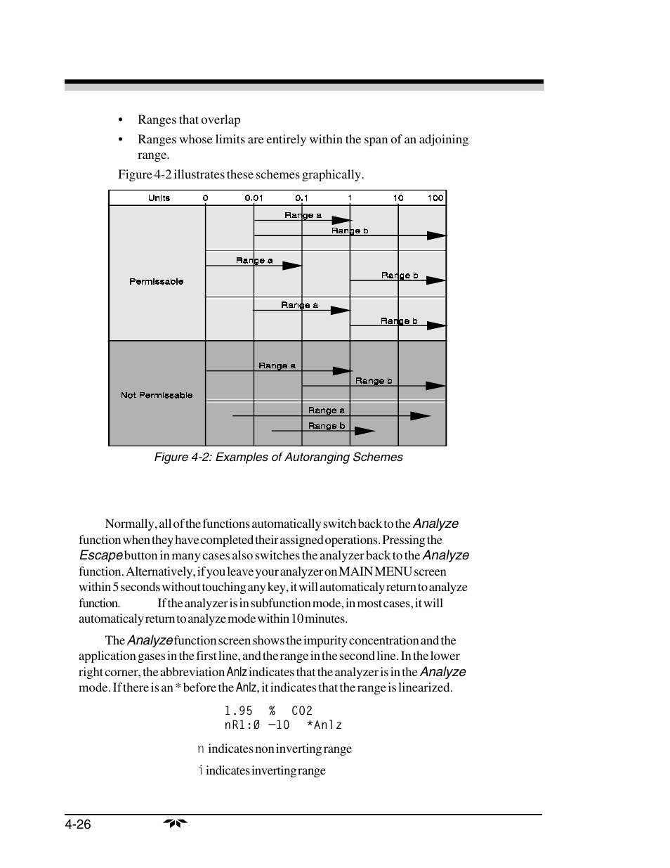 Analyze | Teledyne 7300a - NDIR analyzer User Manual | Page 62 / 85