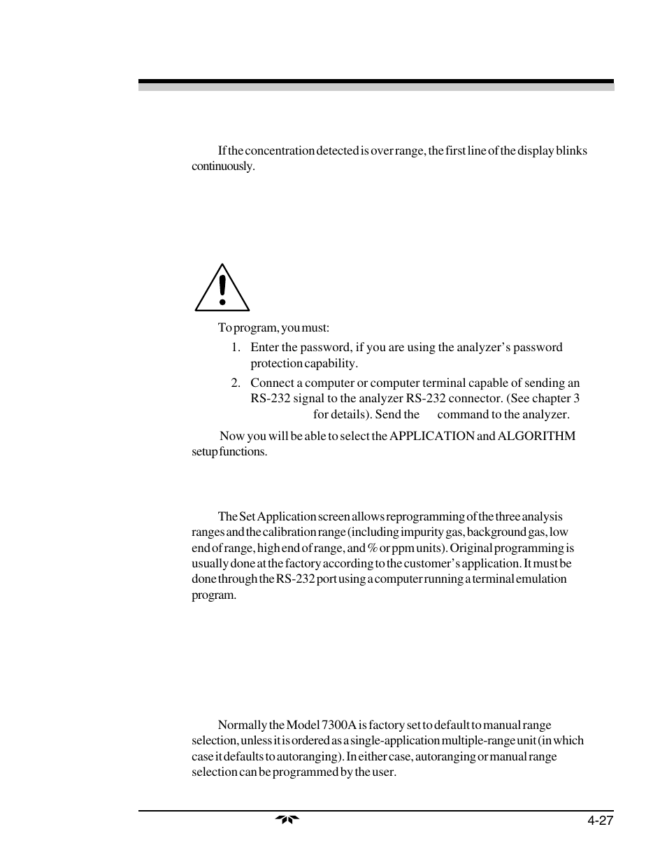 Teledyne 7300a - NDIR analyzer User Manual | Page 63 / 85