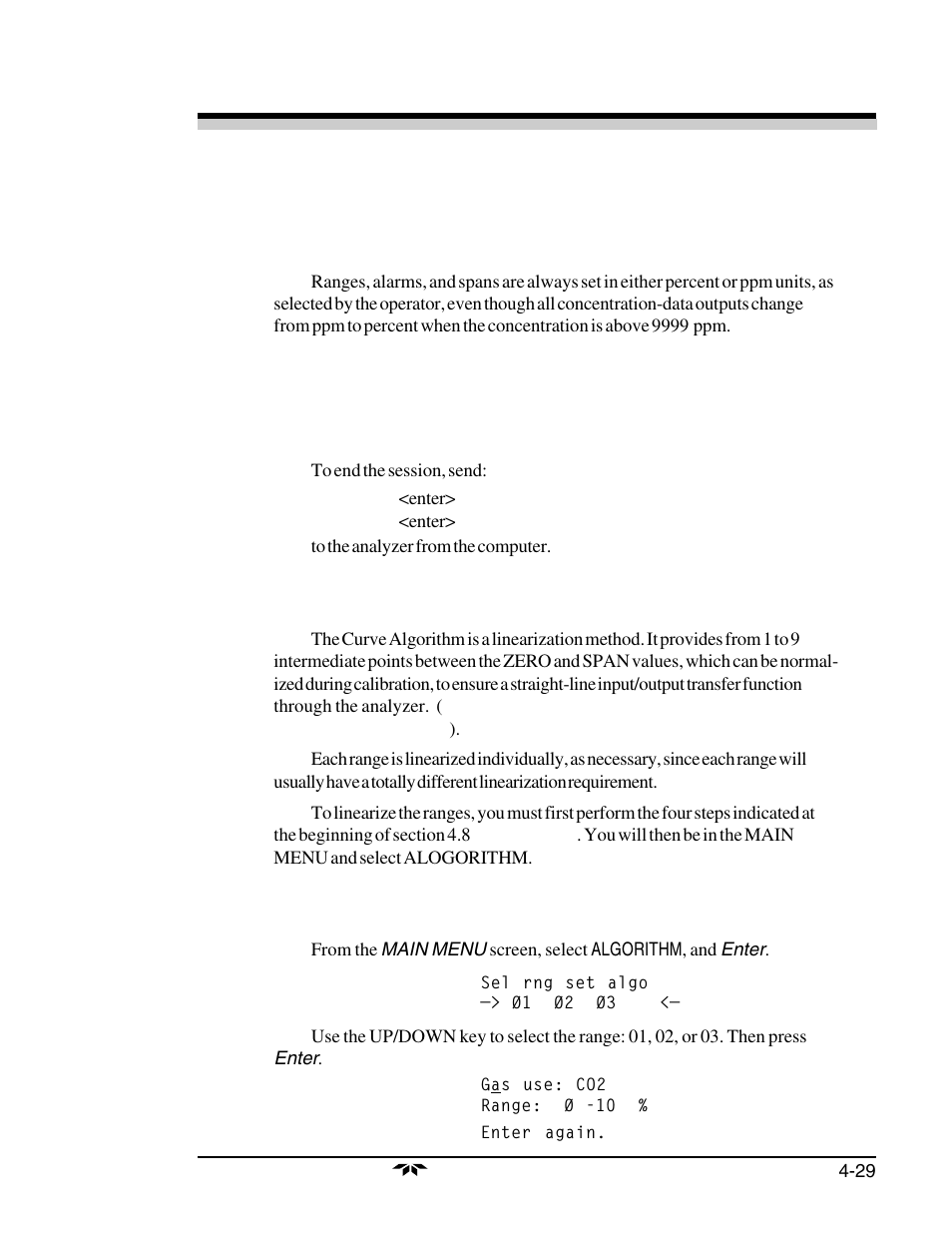 Teledyne 7300a - NDIR analyzer User Manual | Page 65 / 85