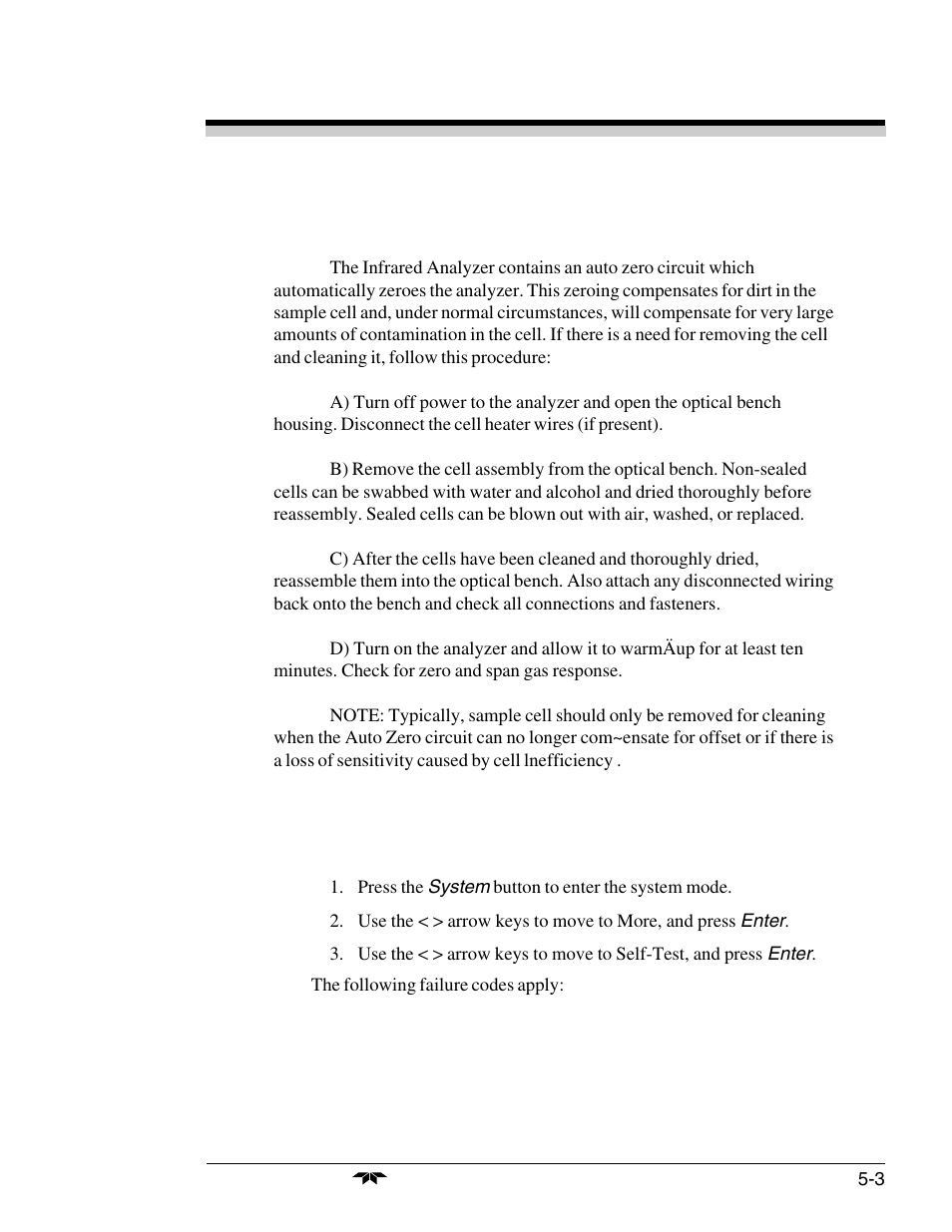 Teledyne 7300a - NDIR analyzer User Manual | Page 73 / 85