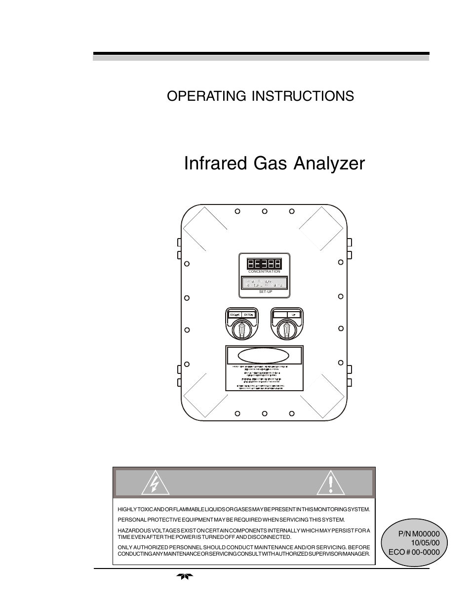 Teledyne 7320 - NDIR analyzer User Manual | 85 pages