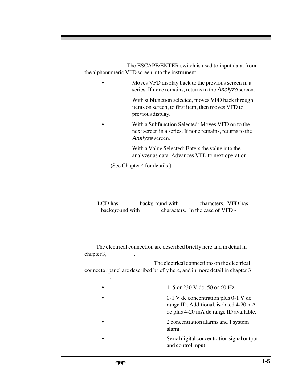 Teledyne 7320 - NDIR analyzer User Manual | Page 13 / 85