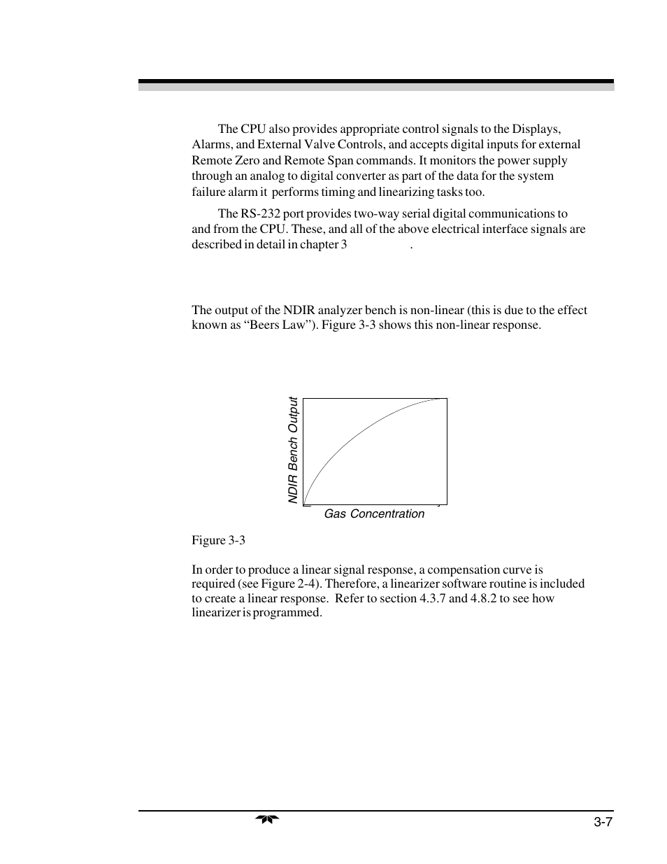 Teledyne 7320 - NDIR analyzer User Manual | Page 35 / 85