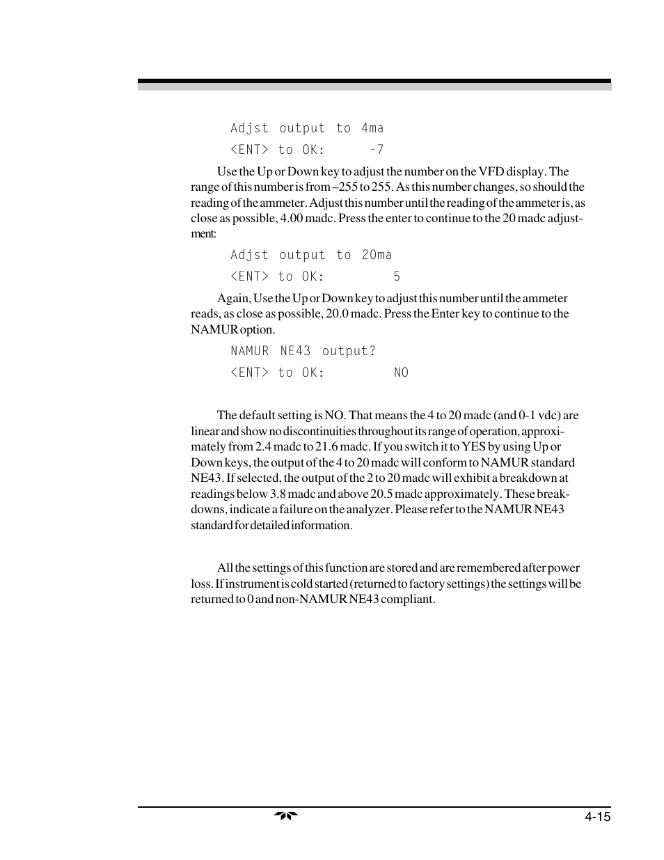 Teledyne 7320 - NDIR analyzer User Manual | Page 53 / 85