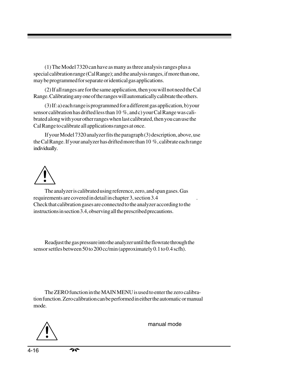 Teledyne 7320 - NDIR analyzer User Manual | Page 54 / 85