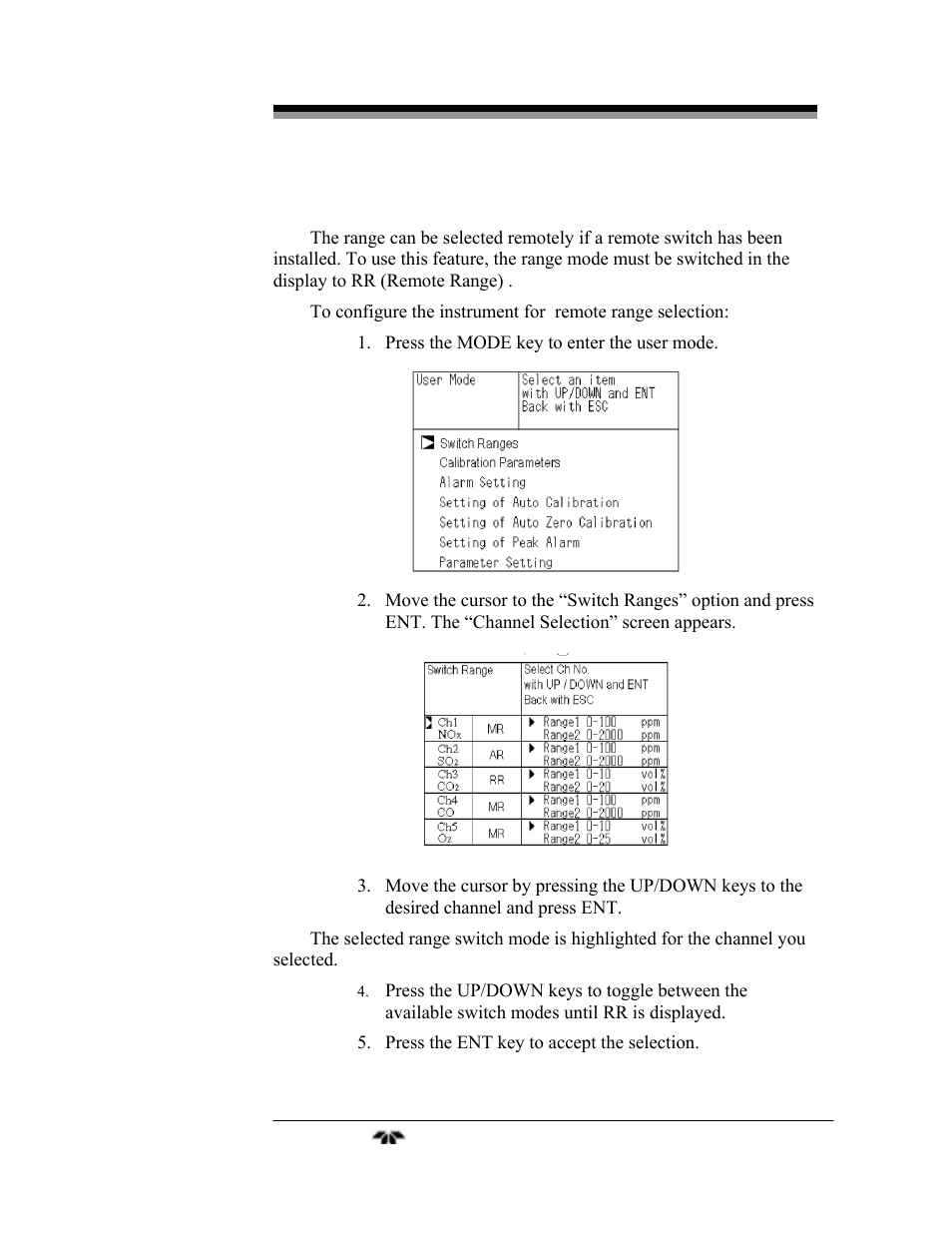 Teledyne 7600 - Infrared gas analyzer - operating manual User Manual | Page 45 / 126