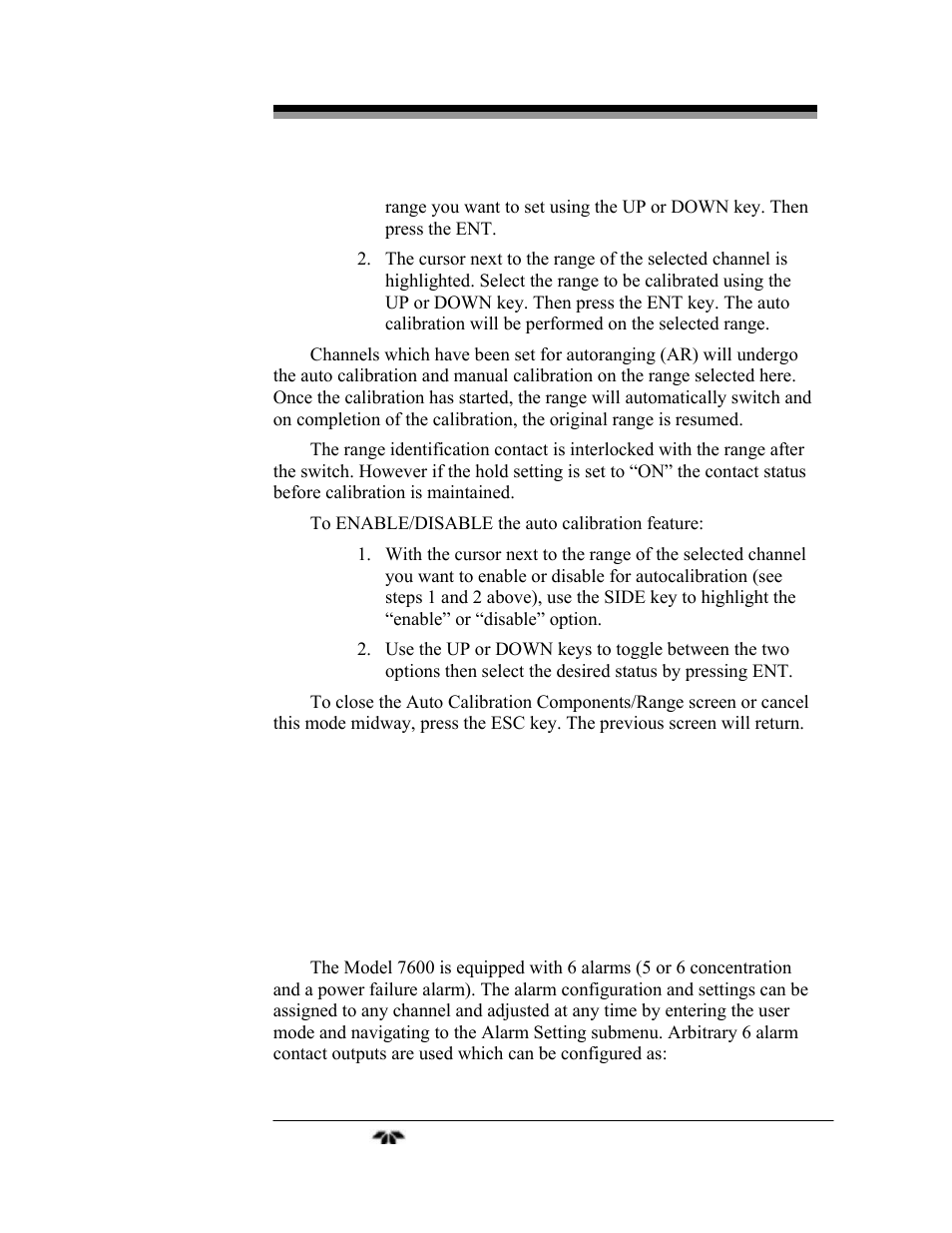 Teledyne 7600 - Infrared gas analyzer - operating manual User Manual | Page 53 / 126