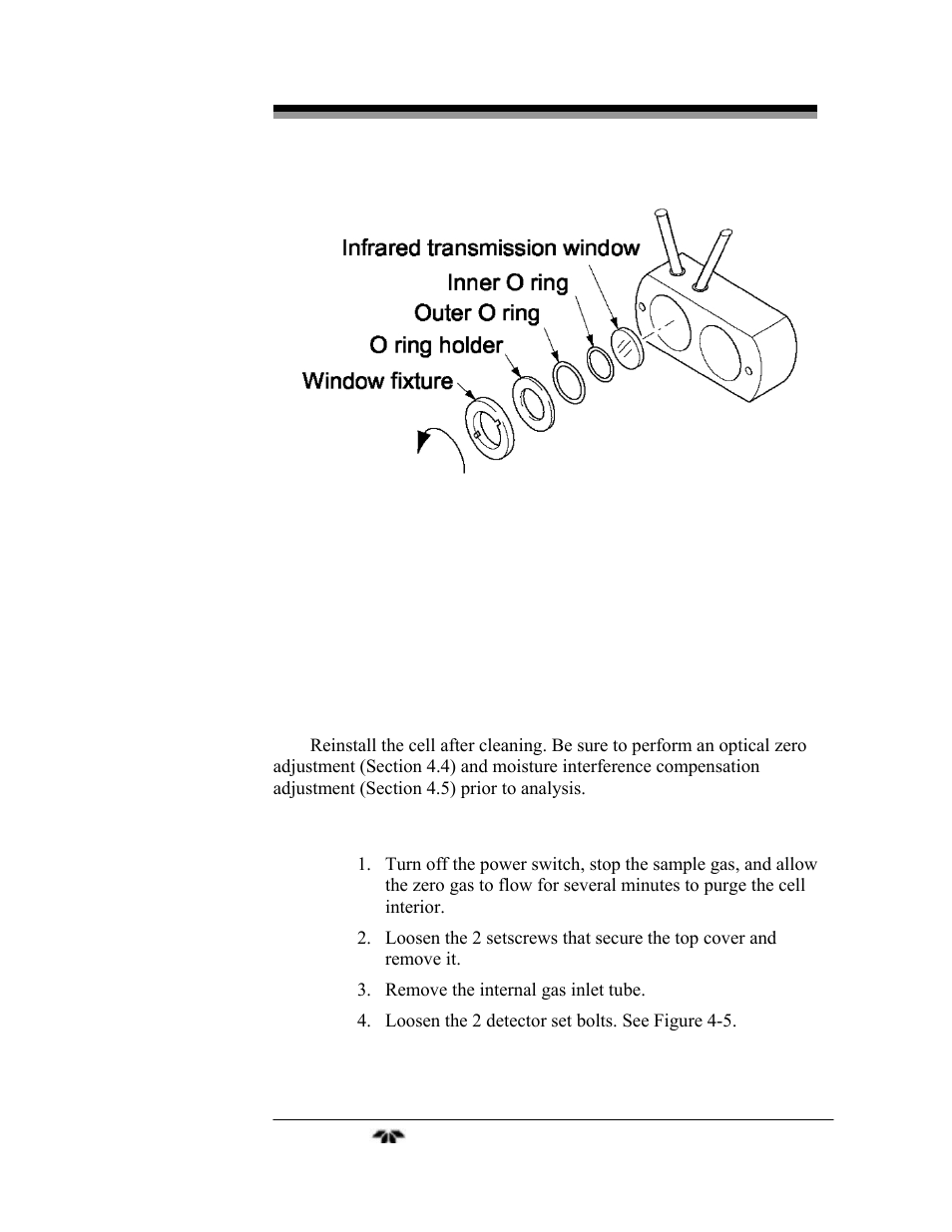 Teledyne 7600 - Infrared gas analyzer - operating manual User Manual | Page 97 / 126