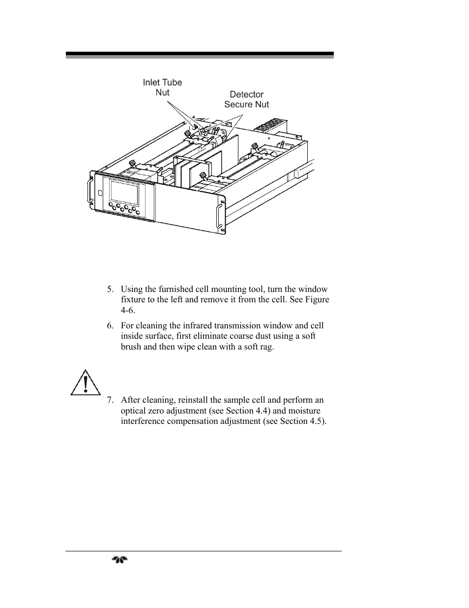 Teledyne 7600 - Infrared gas analyzer - operating manual User Manual | Page 98 / 126