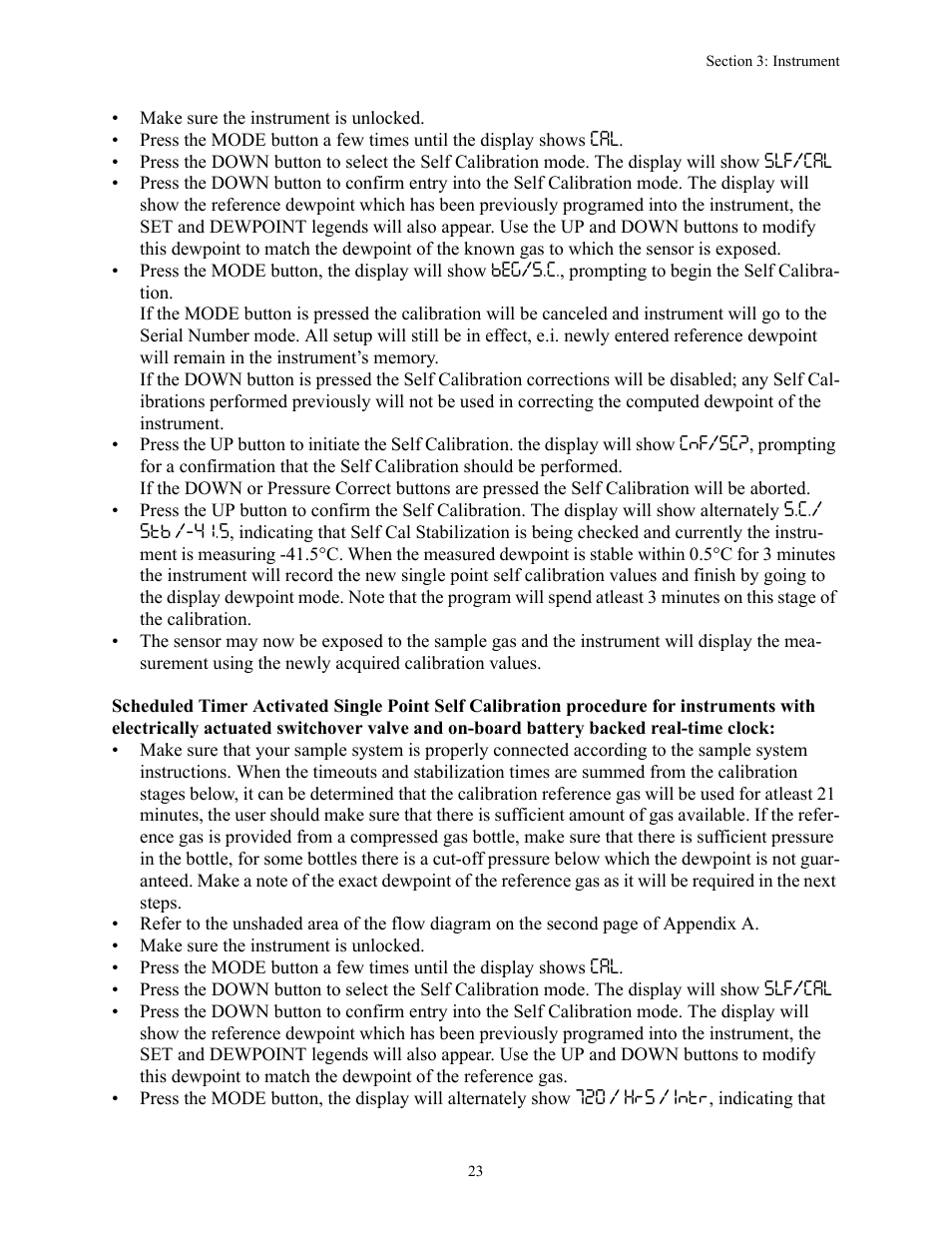 Teledyne 8800A/8800B - Panel / Wall mount trace moisture analyzer User Manual | Page 30 / 72