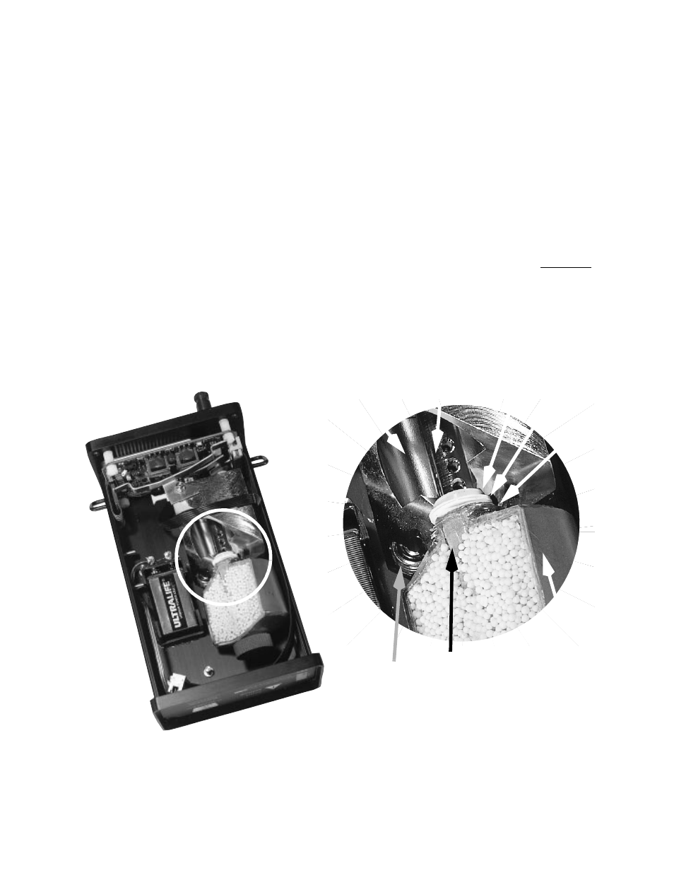 Changing desiccant cartridge and/or battery | Teledyne 8800P - Trace moisture analyzer - portable transmitter User Manual | Page 17 / 23