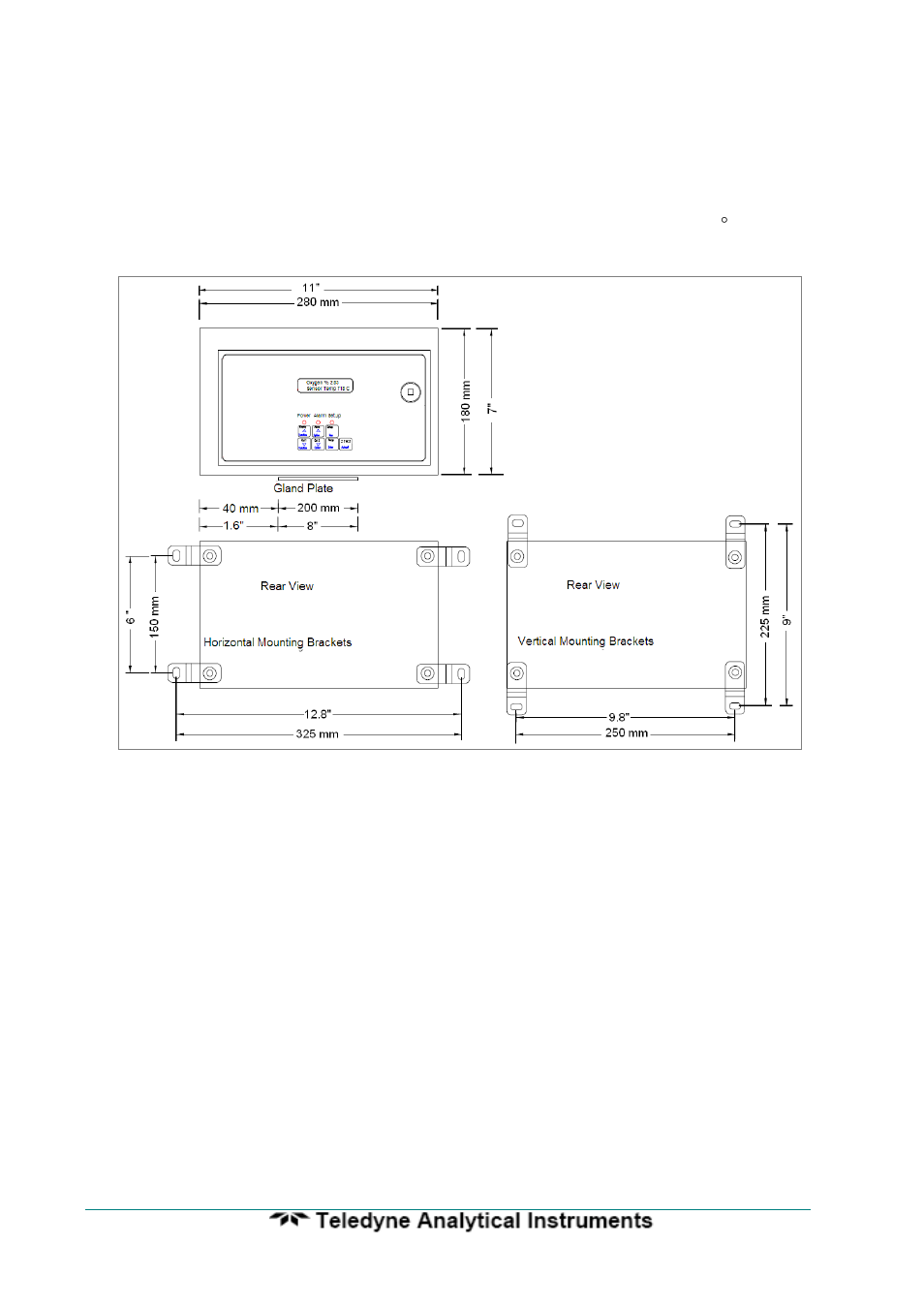 Installation | Teledyne 9060 - Zirconium oxide flue gas oxygen analyzer User Manual | Page 27 / 99