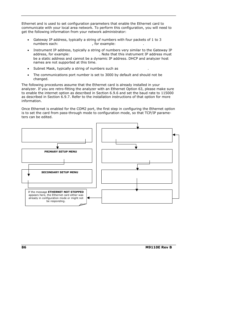 Nnn.nnn.nnn.nnn | Teledyne 9110E - Nitrogen Oxides Analyzer User Manual | Page 100 / 280