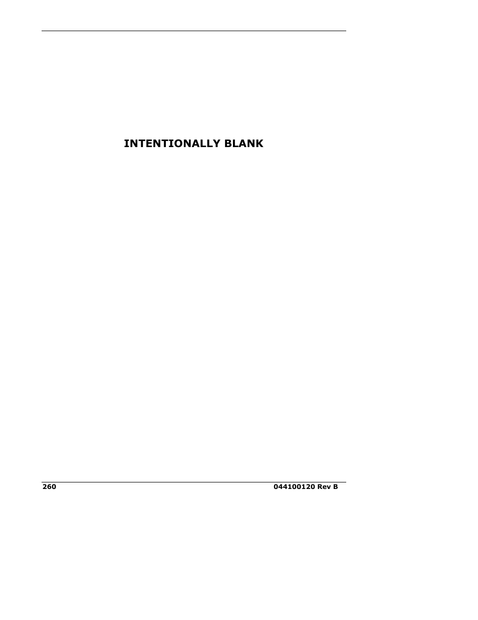 Intentionally blank | Teledyne 9110E - Nitrogen Oxides Analyzer User Manual | Page 274 / 280