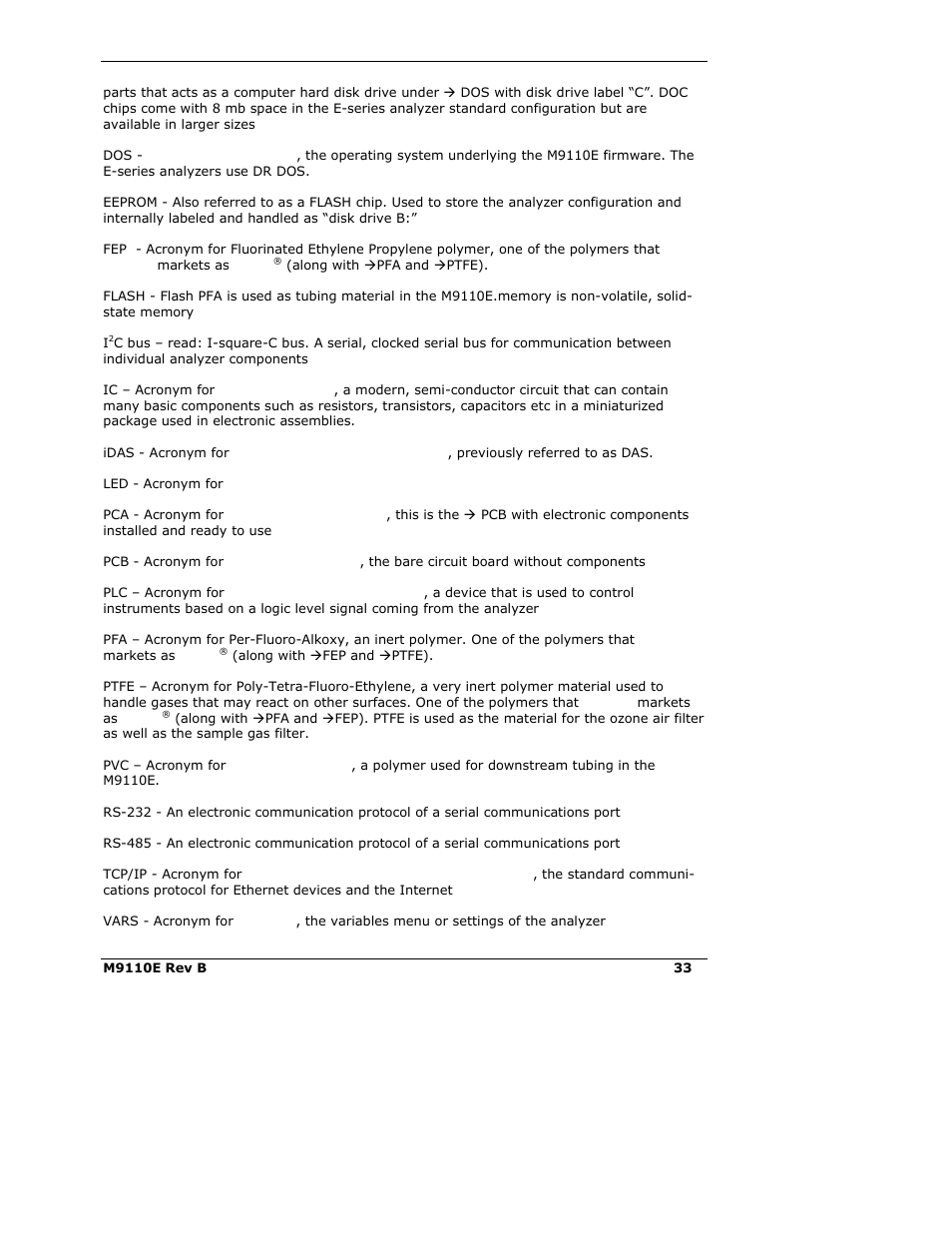 Teledyne 9110E - Nitrogen Oxides Analyzer User Manual | Page 47 / 280