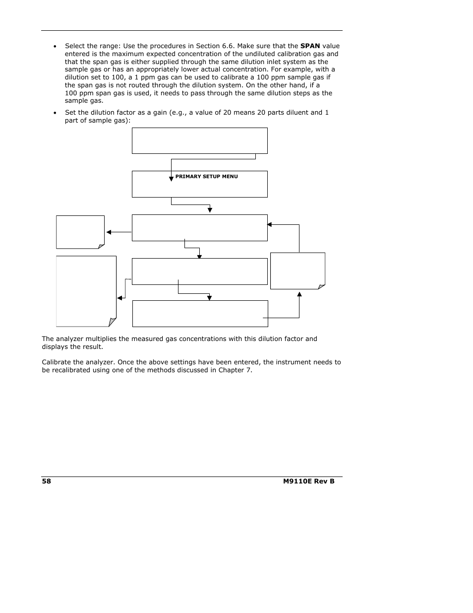 Teledyne 9110E - Nitrogen Oxides Analyzer User Manual | Page 72 / 280