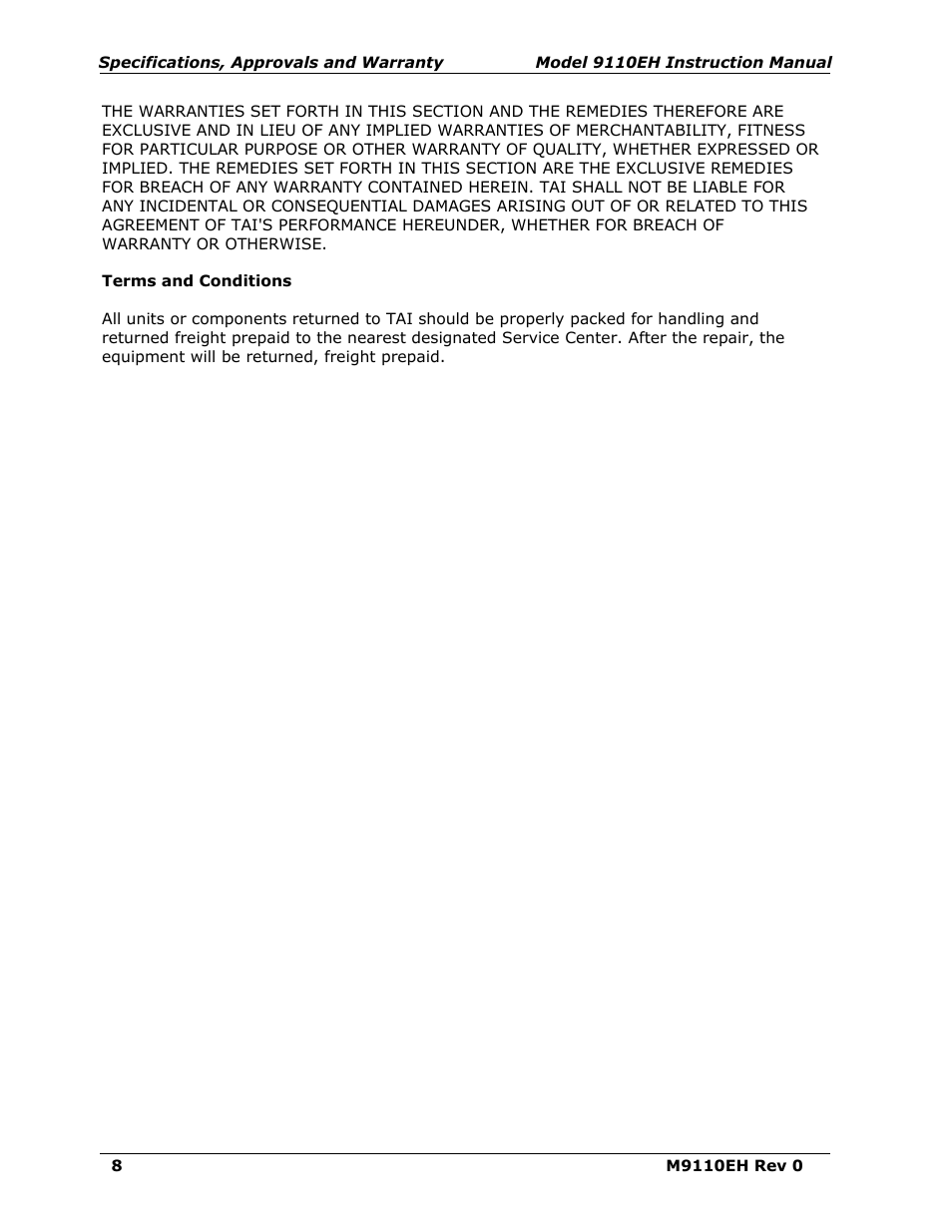 Teledyne 9110EH - Nitrogen Oxides Analyzer User Manual | Page 22 / 279