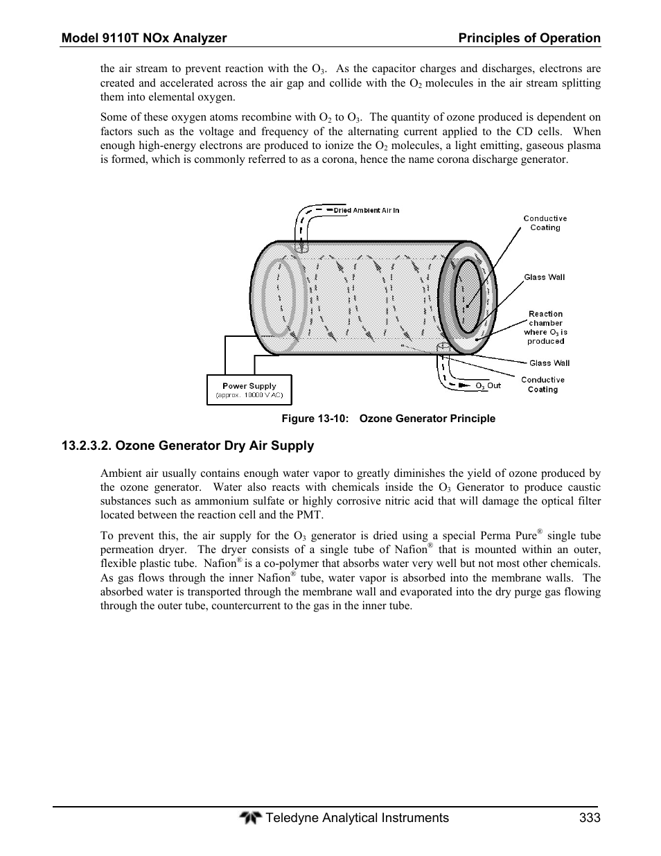 Teledyne 9110T - Nitrogen Oxides Analyzer User Manual | Page 333 / 378