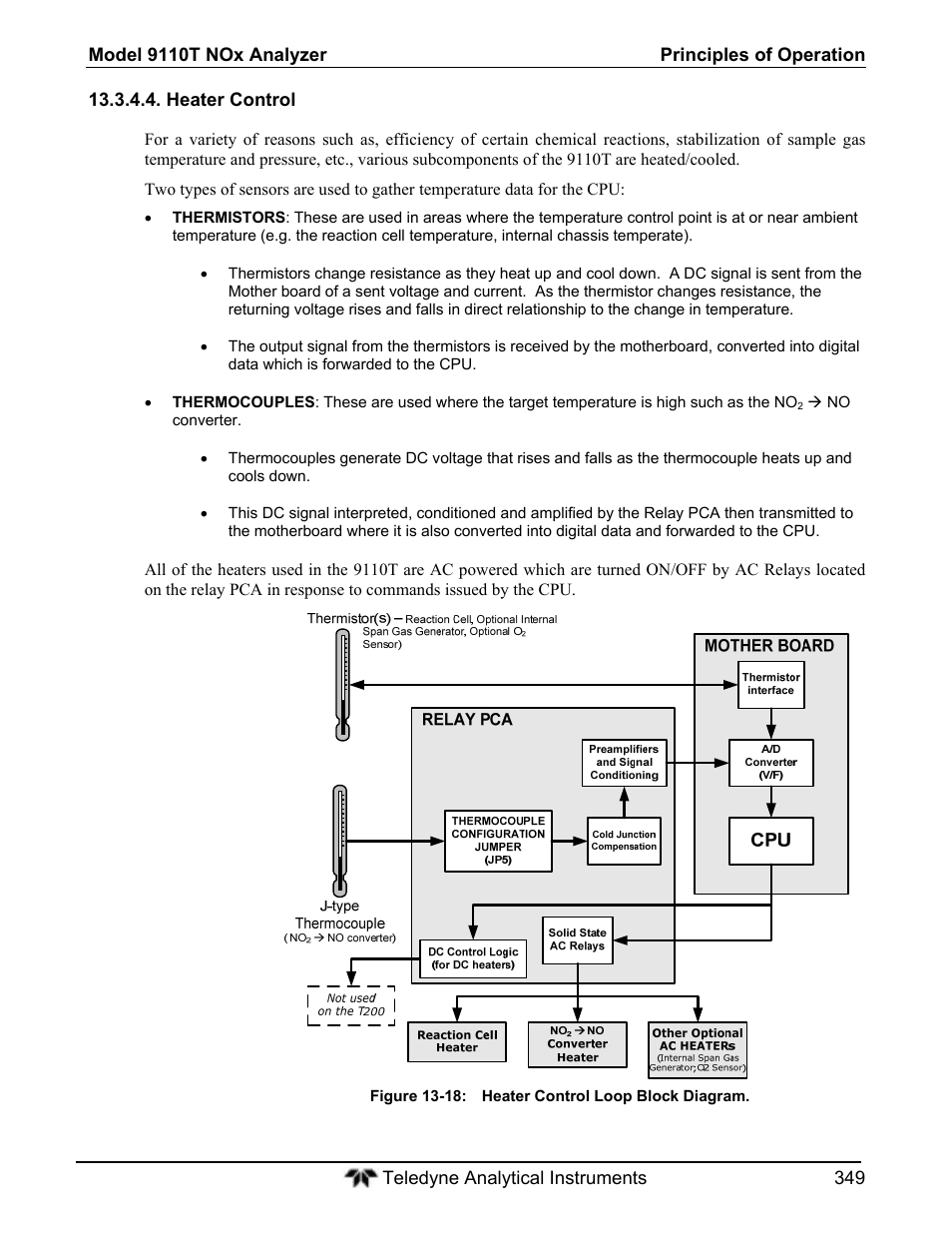 Teledyne 9110T - Nitrogen Oxides Analyzer User Manual | Page 349 / 378