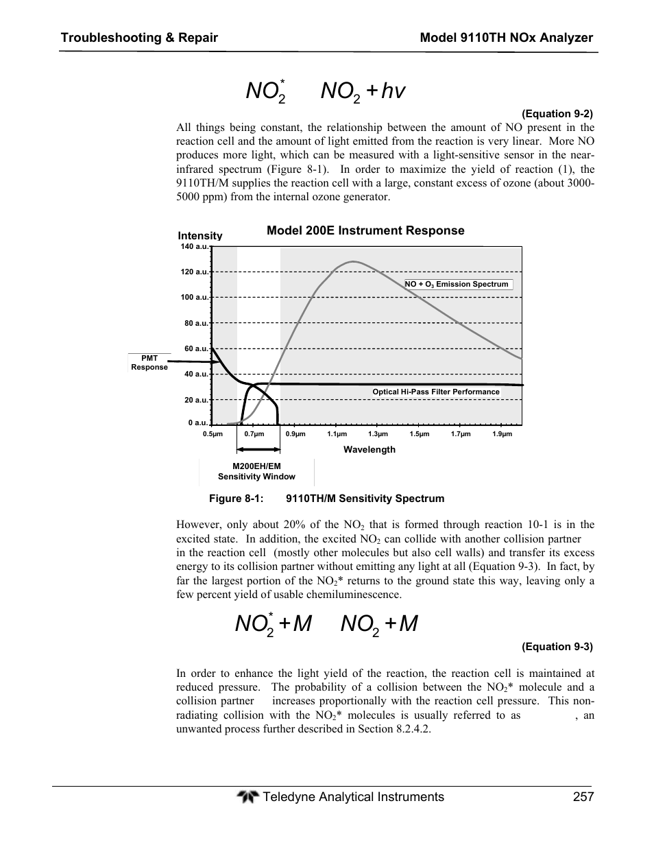 Νh no no, Mno m no | Teledyne 9110TH - Nitrogen Oxides Analyzer User Manual | Page 277 / 335