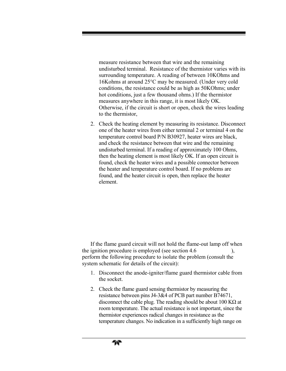 Teledyne GC-Pro/FID - Gas Chromatograph User Manual | Page 105 / 121