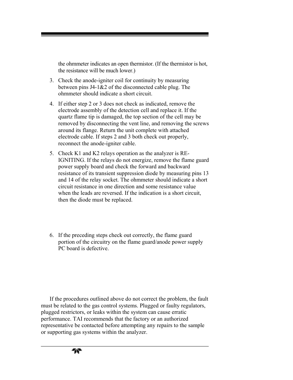 Teledyne GC-Pro/FID - Gas Chromatograph User Manual | Page 106 / 121