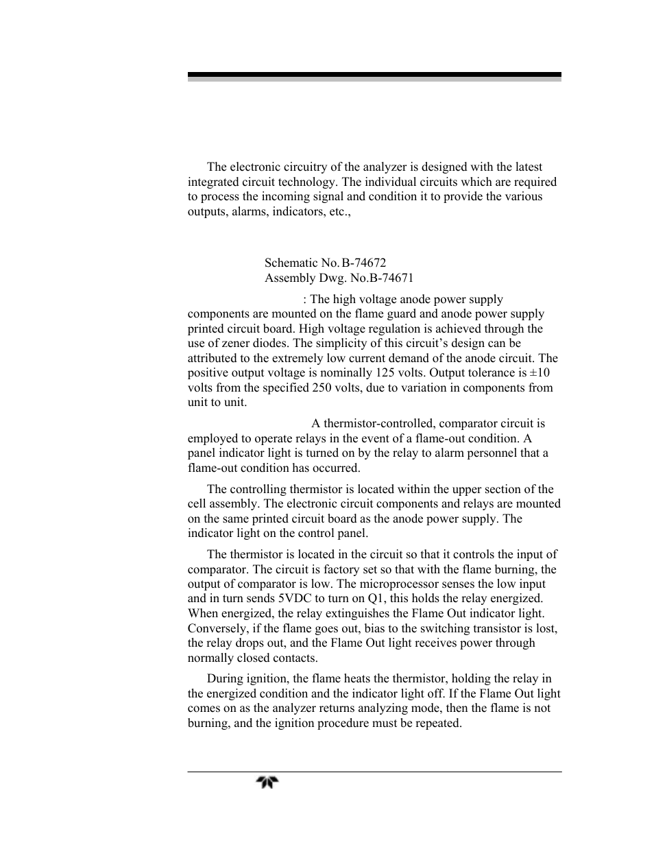 Teledyne GC-Pro/FID - Gas Chromatograph User Manual | Page 107 / 121