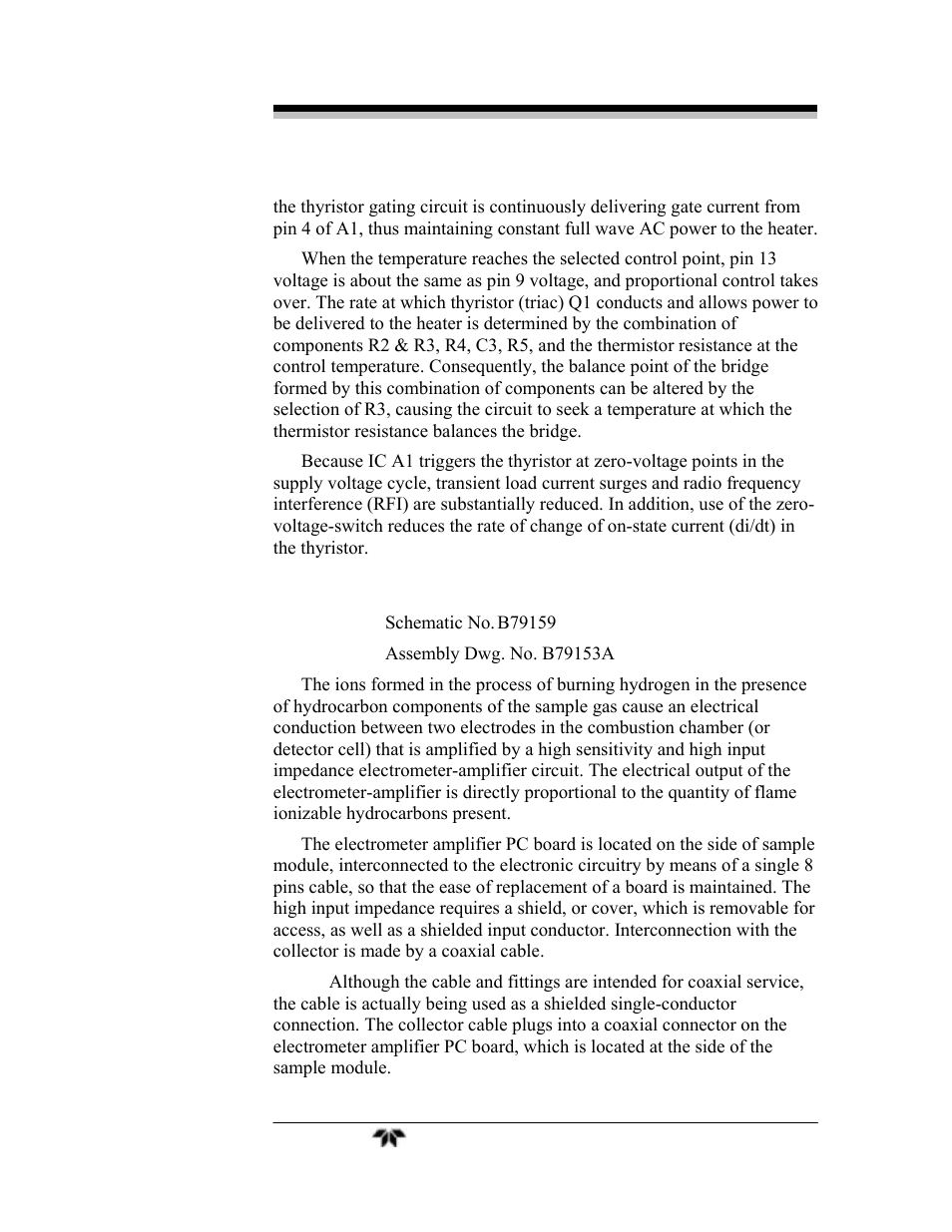 Teledyne GC-Pro/FID - Gas Chromatograph User Manual | Page 109 / 121