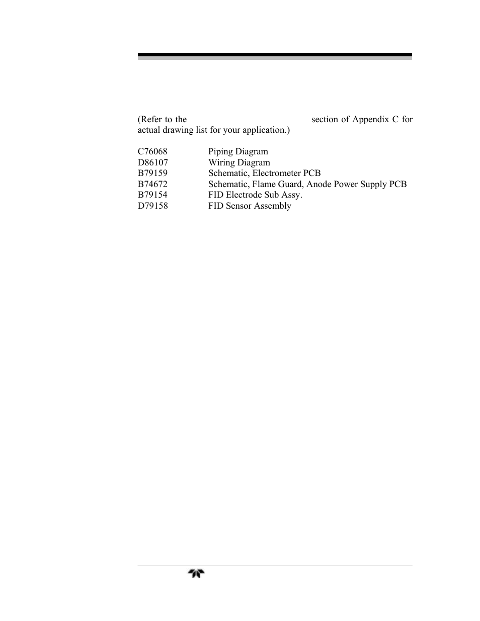 Teledyne GC-Pro/FID - Gas Chromatograph User Manual | Page 113 / 121