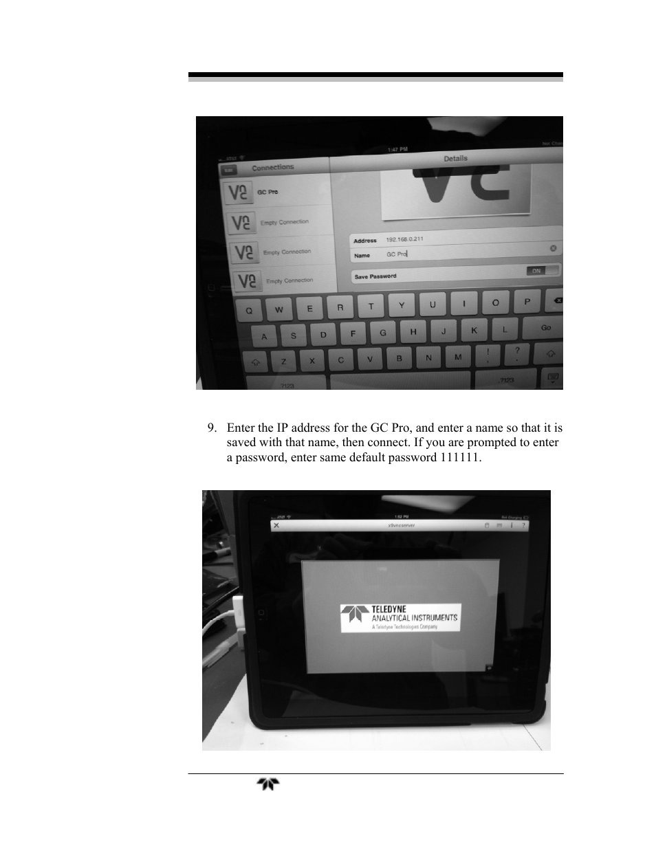 Teledyne GC-Pro/FID - Gas Chromatograph User Manual | Page 119 / 121