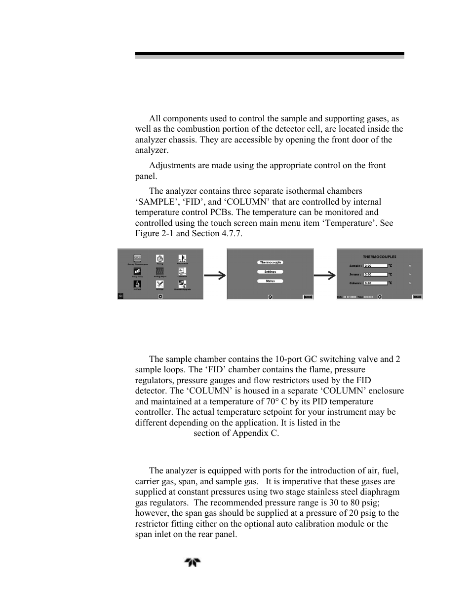 Teledyne GC-Pro/FID - Gas Chromatograph User Manual | Page 23 / 121