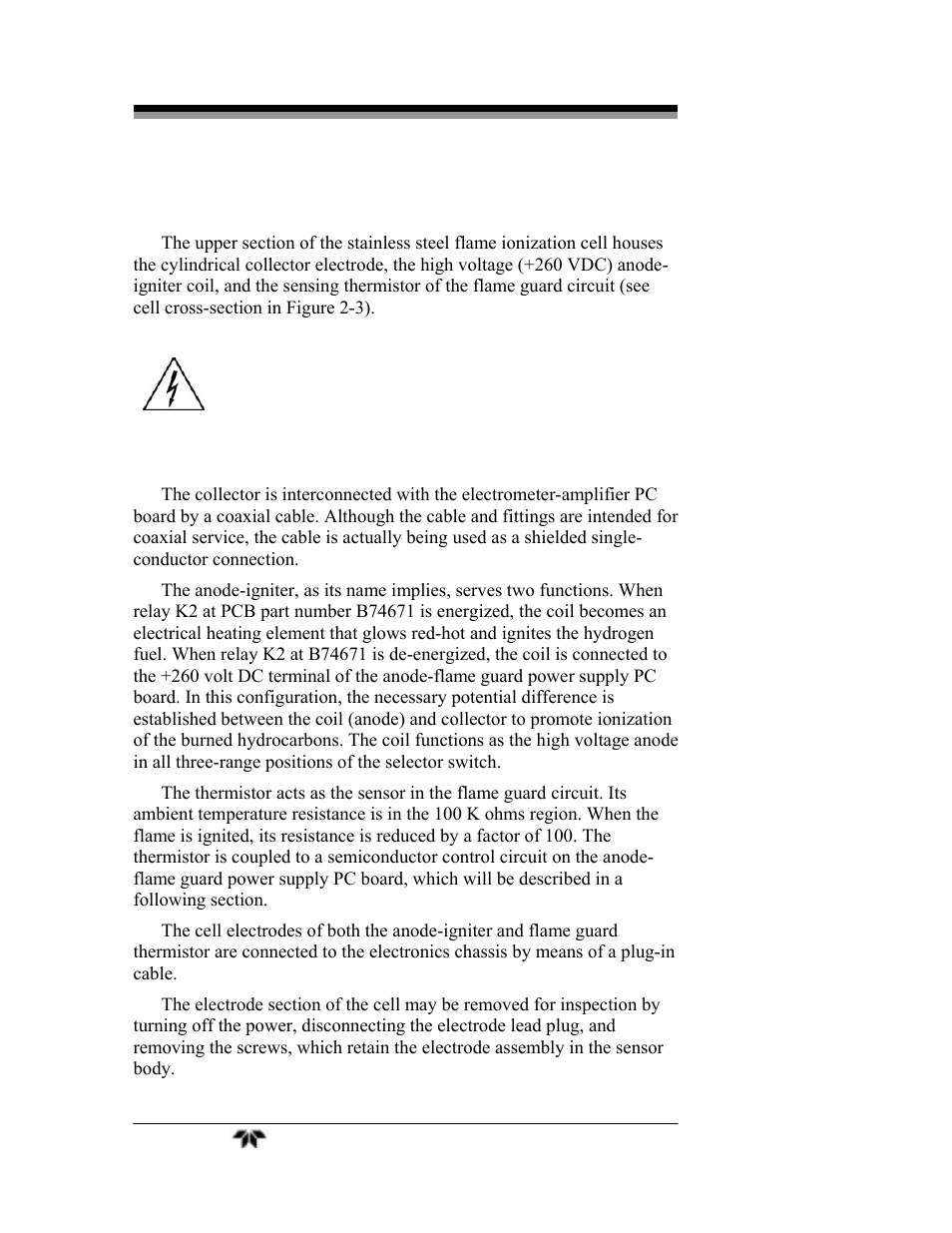 Teledyne GC-Pro/FID - Gas Chromatograph User Manual | Page 26 / 121