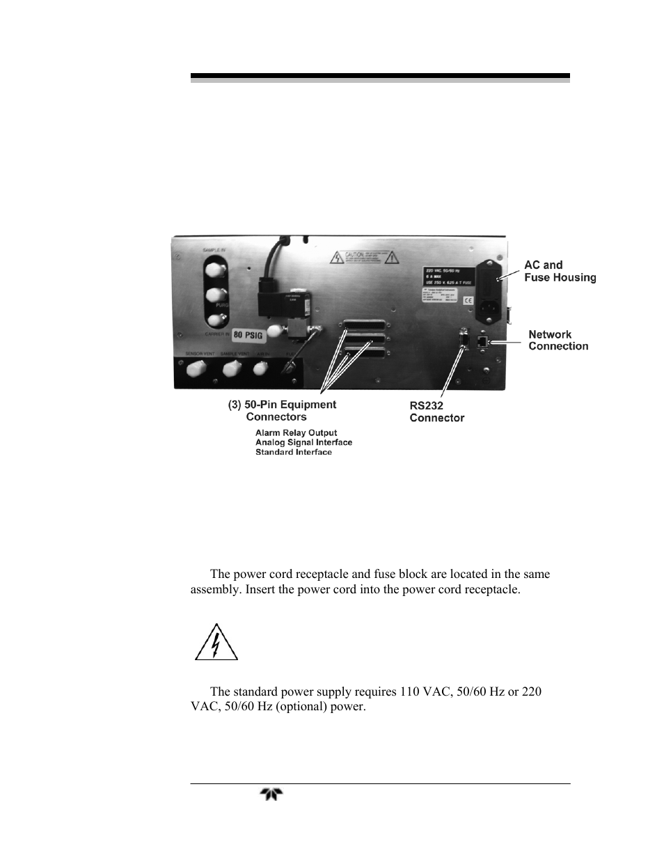 Teledyne GC-Pro/FID - Gas Chromatograph User Manual | Page 31 / 121