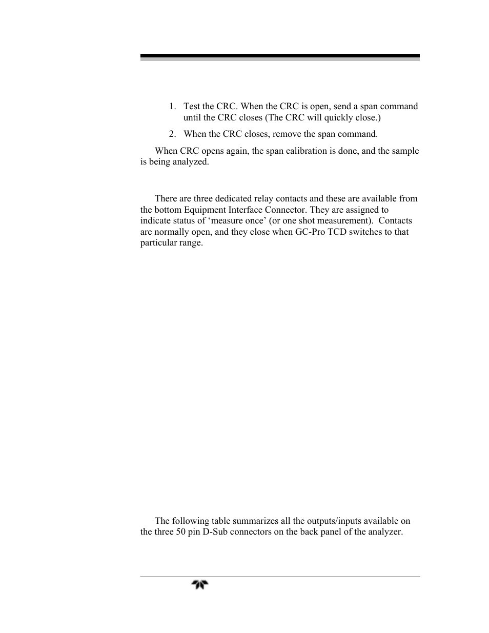 Teledyne GC-Pro/FID - Gas Chromatograph User Manual | Page 37 / 121