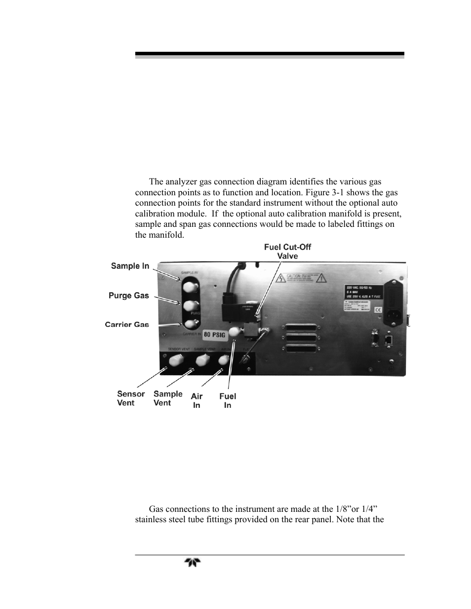 Teledyne GC-Pro/FID - Gas Chromatograph User Manual | Page 41 / 121