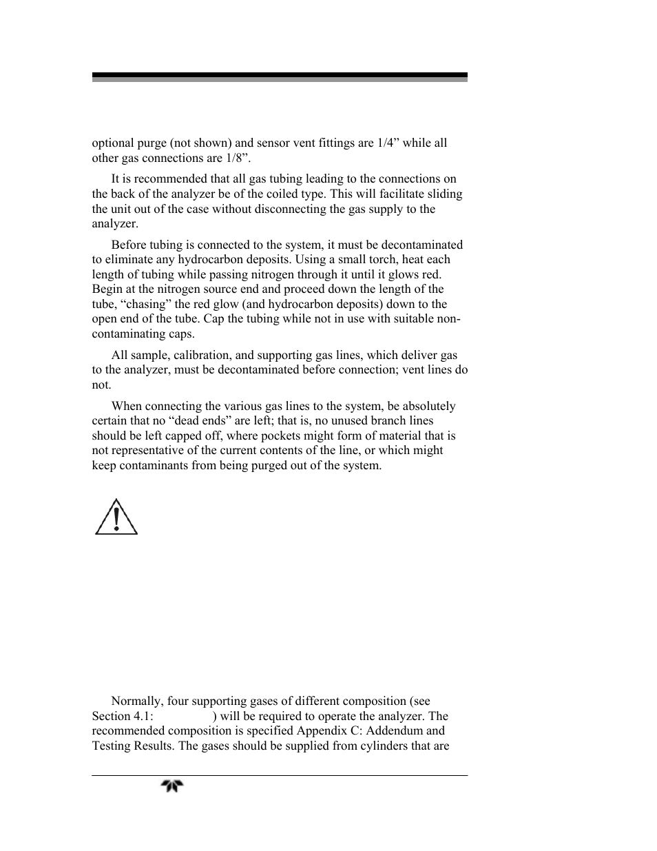Teledyne GC-Pro/FID - Gas Chromatograph User Manual | Page 42 / 121