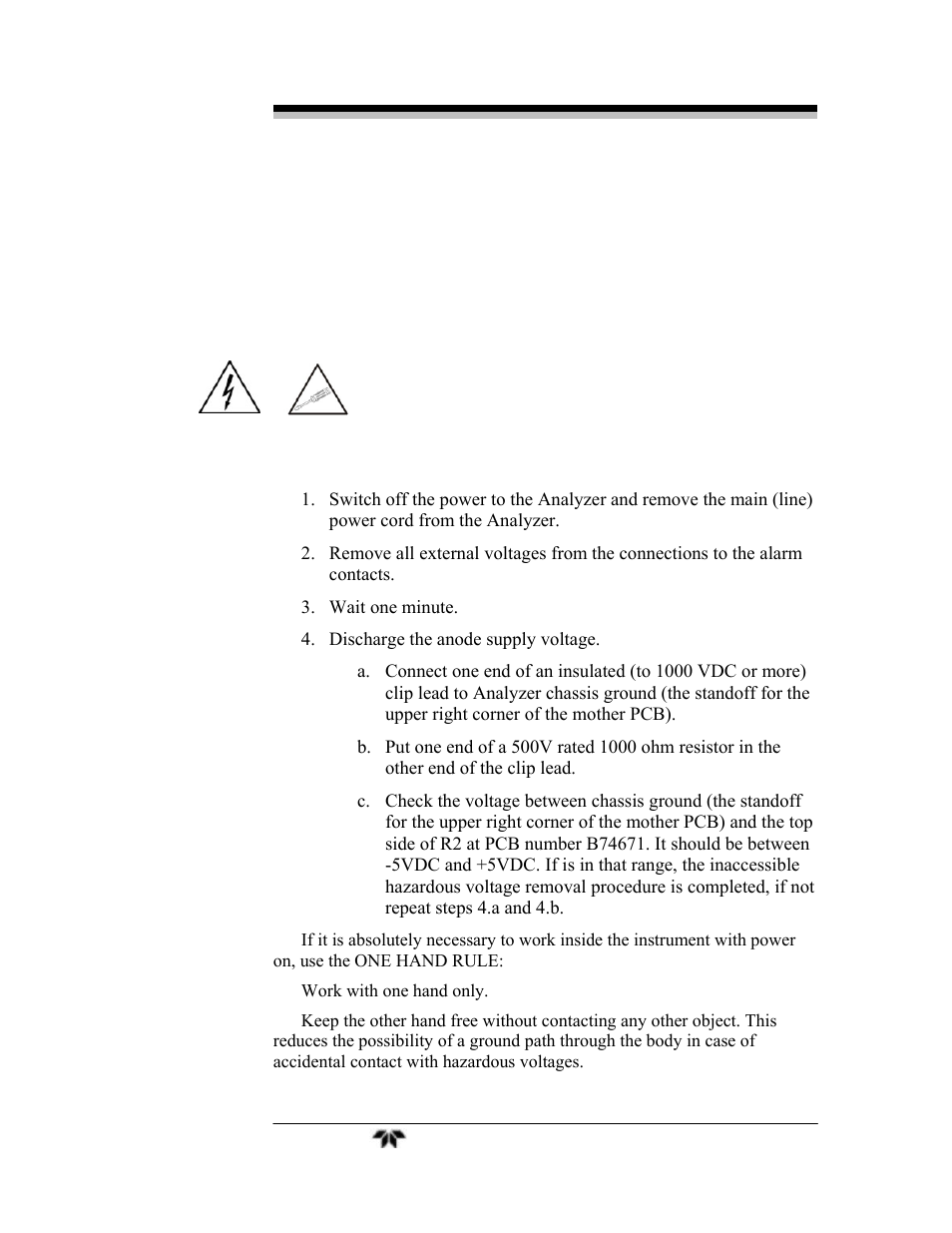 Teledyne GC-Pro/FID - Gas Chromatograph User Manual | Page 7 / 121