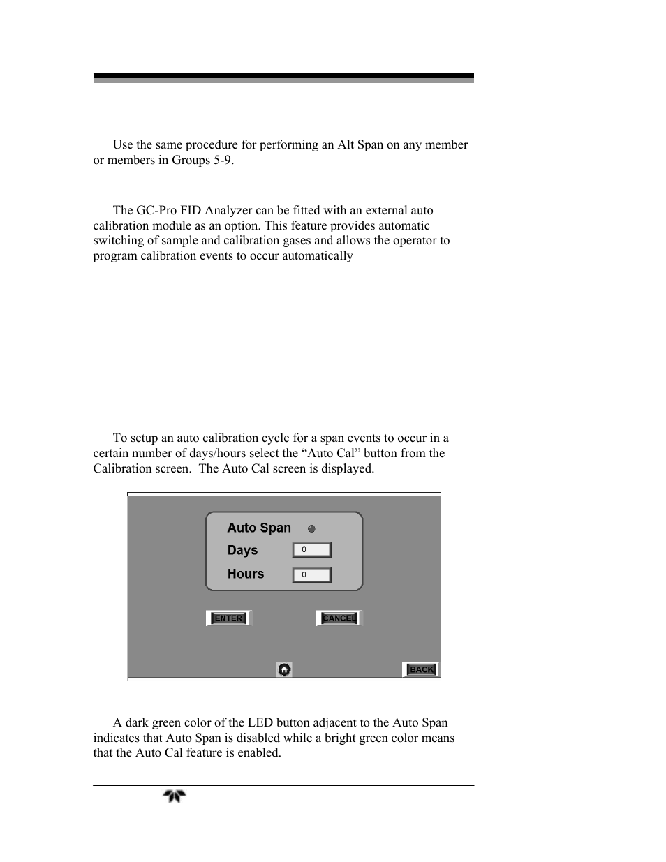 Teledyne GC-Pro/FID - Gas Chromatograph User Manual | Page 80 / 121