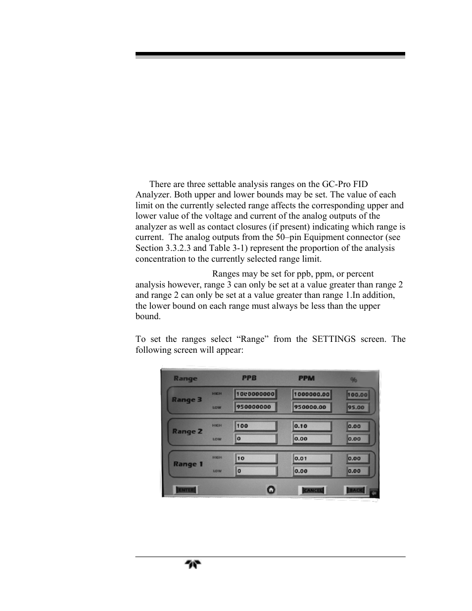 Teledyne GC-Pro/FID - Gas Chromatograph User Manual | Page 87 / 121