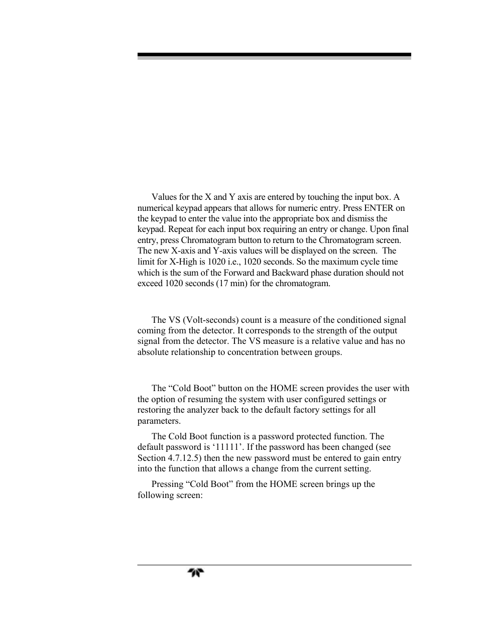 Teledyne GC-Pro/FID - Gas Chromatograph User Manual | Page 97 / 121
