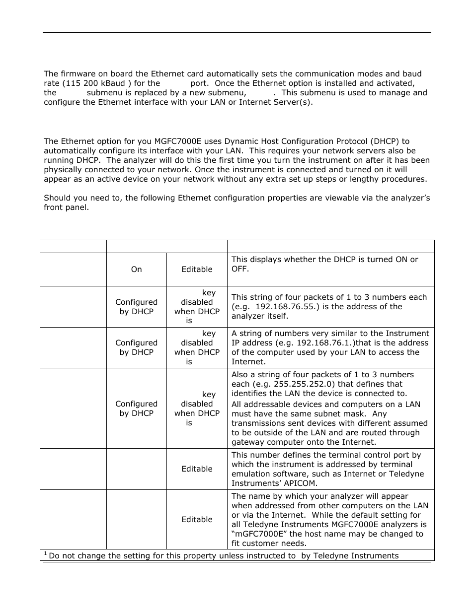 Teledyne GFC-7000E - Trace CO2 Analyzer User Manual | Page 101 / 265