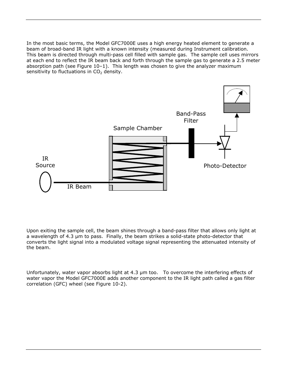 Measurement fundamentals, Gas filter correlation | Teledyne GFC-7000E - Trace CO2 Analyzer User Manual | Page 165 / 265