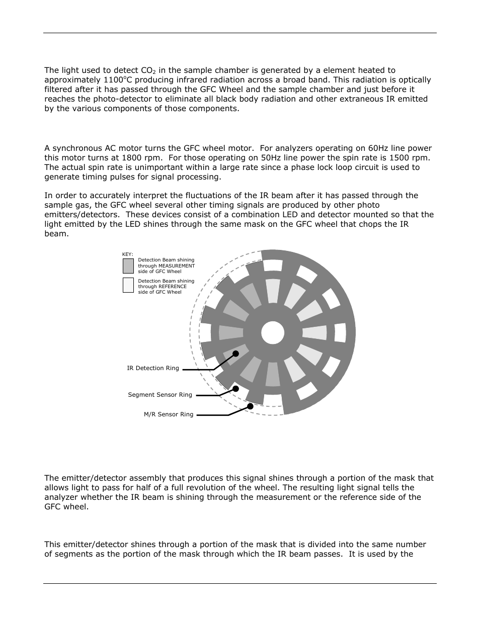 Ir source, Gfc wheel | Teledyne GFC-7000E - Trace CO2 Analyzer User Manual | Page 175 / 265