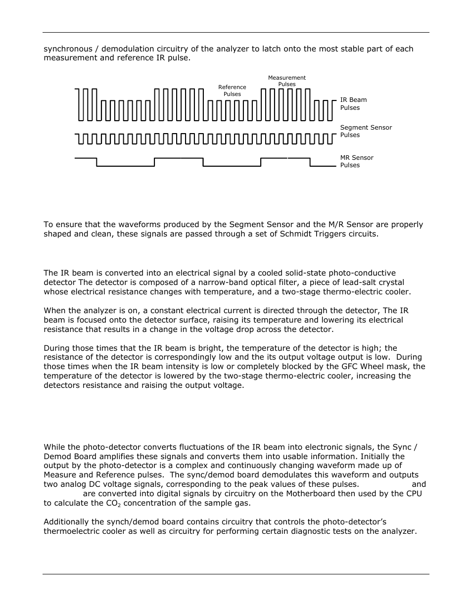 Synchronous demodulator (sync/demod) assembly, Ir photo-detector, Overview | Teledyne GFC-7000E - Trace CO2 Analyzer User Manual | Page 176 / 265