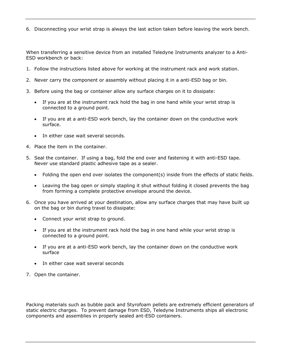 Teledyne GFC-7000E - Trace CO2 Analyzer User Manual | Page 230 / 265