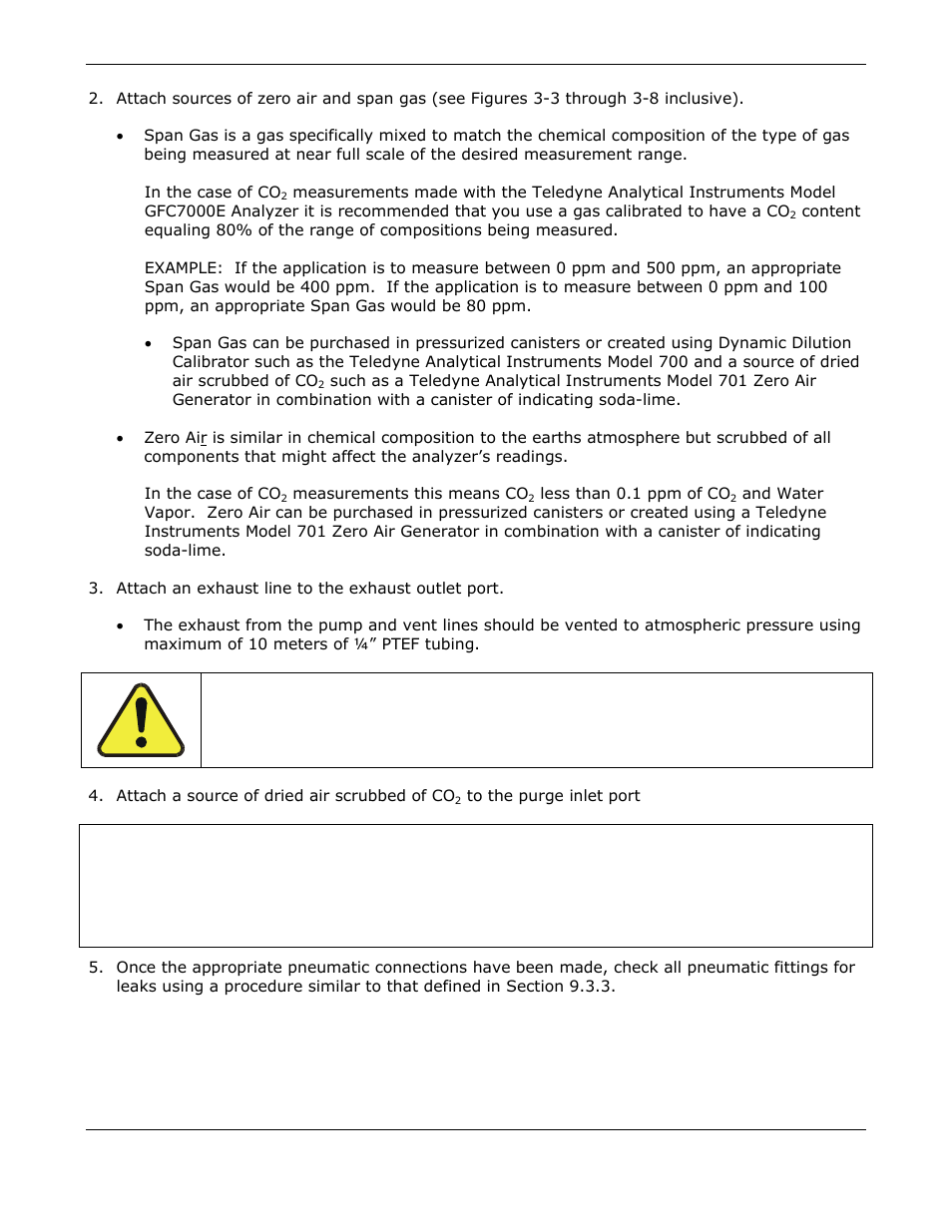 Teledyne GFC-7000E - Trace CO2 Analyzer User Manual | Page 29 / 265