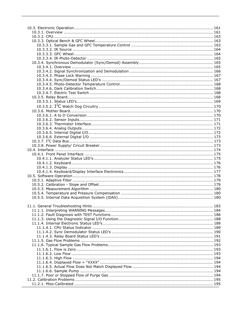 Teledyne GFC-7000E - Trace CO2 Analyzer User Manual | Page 6 / 265