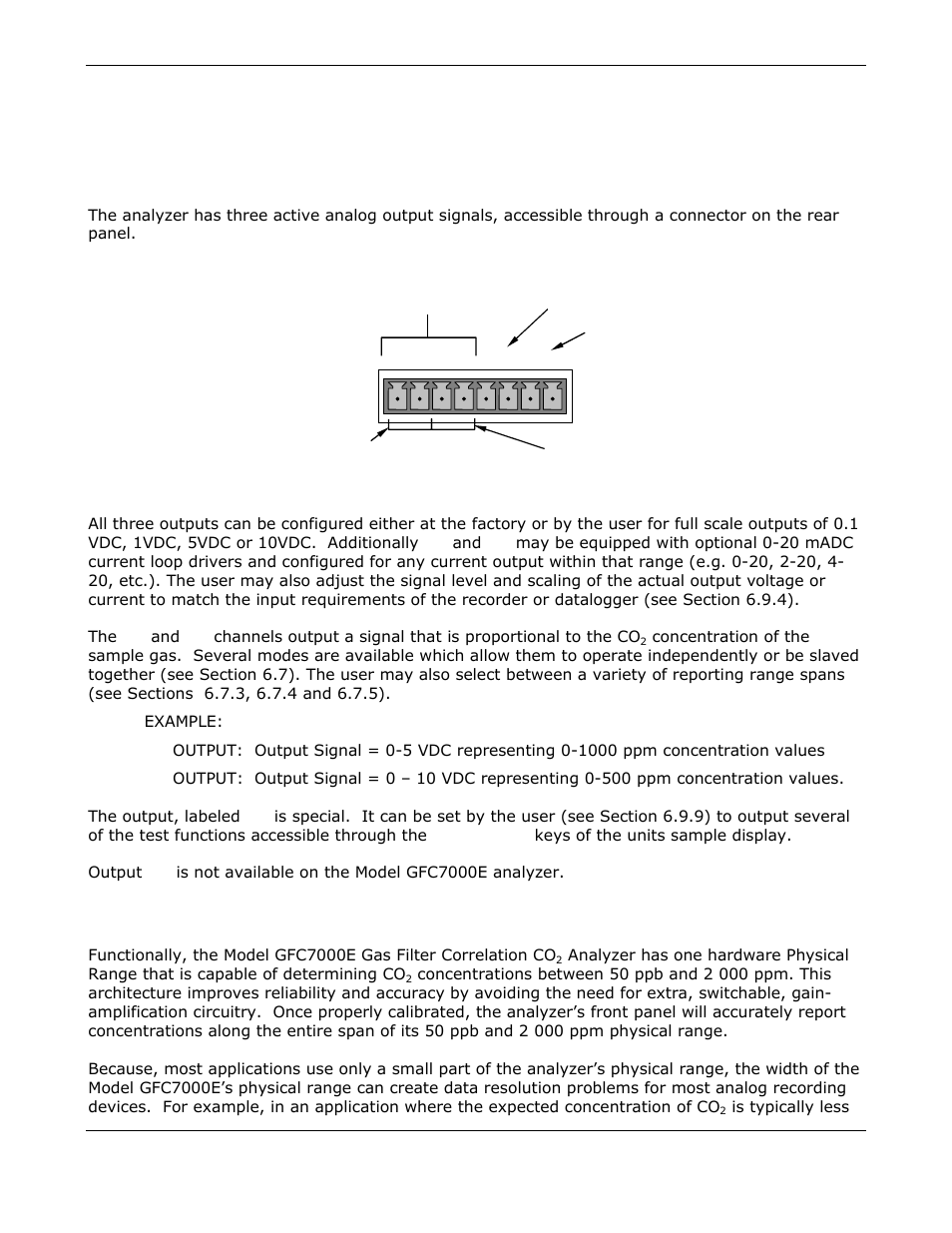 Teledyne GFC-7000E - Trace CO2 Analyzer User Manual | Page 67 / 265