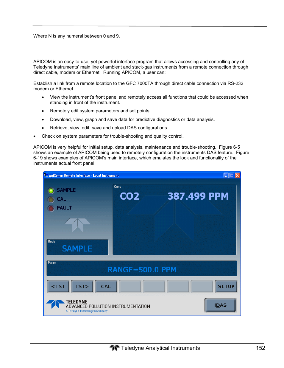 Teledyne GFC-7000T - Trace CO2 Analyzer - manual User Manual | Page 170 / 280