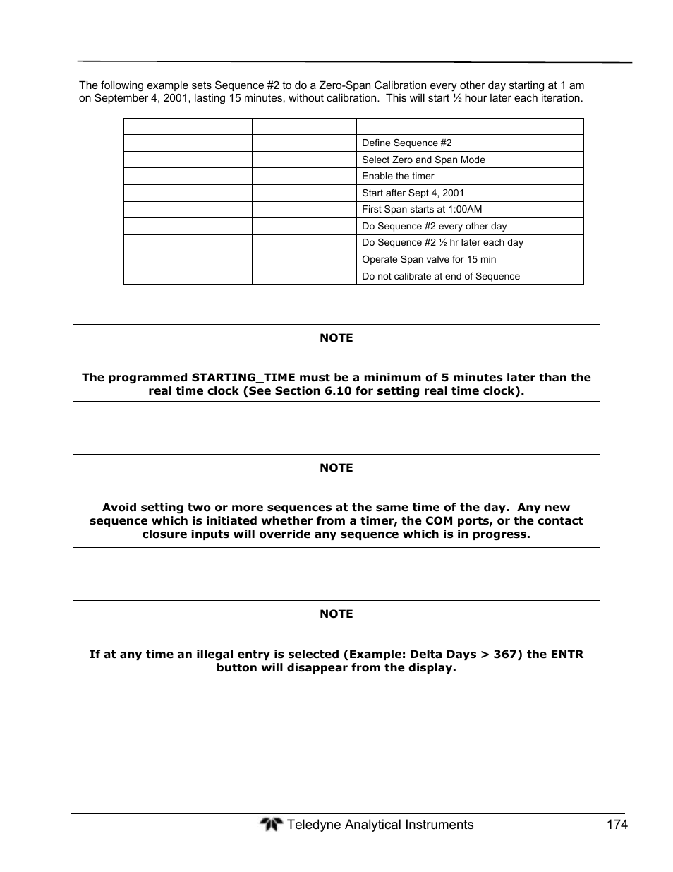 Teledyne GFC-7000T - Trace CO2 Analyzer - manual User Manual | Page 192 / 280